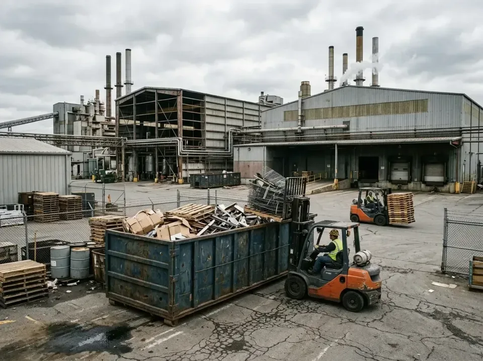 industrial-factory-scrap-conta-003 — frequently asked questions, Cheap Roll-off Dumpster Rentals in Englewood, OH